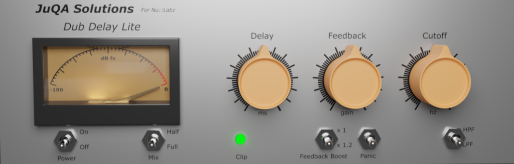 dub delay lite from juqa solutions preview